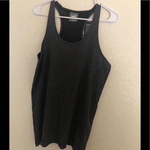 NWT Puma womens size XL active top dark gray
